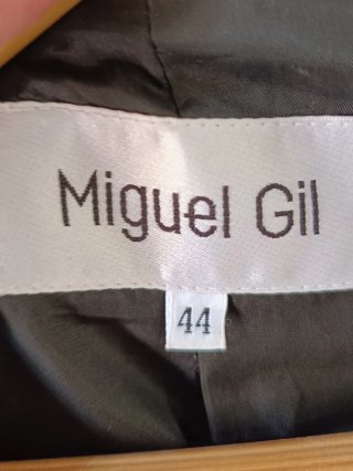 Chaqueta / Blazer/ Americana Miguel Gil Negra T-44