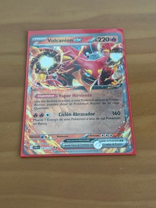 Carta Pokémon Volcanion EX 031/159
