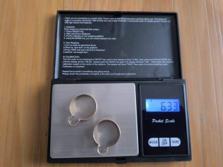 Pendientes Aro Oro 18k