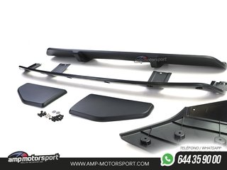 AÑADIDO DIFUSOR TRASERO BMW X5 F15 13-18 NEGRO MATE
