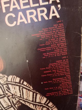Raffaella Carrà - Italiana Stereo PSL 10518