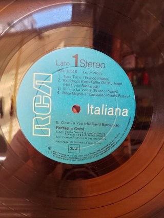 Raffaella Carrà - Italiana Stereo PSL 10518