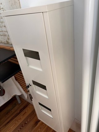 Armario Metálico Blanco Ikea