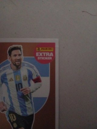 Cromos Messi Extra Sticker Bronce Mundial