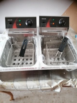 Freidora Doble VEVOR 12L Nueva