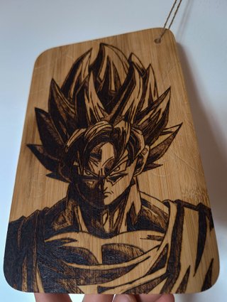 Gokuo Super Saiyan - tagliere