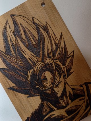 Gokuo Super Saiyan - tagliere