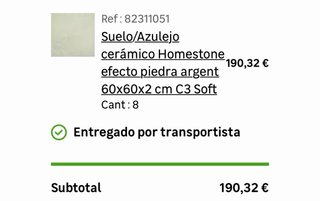 Suelo cerámico Homestone efecto piedra