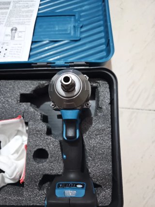 Pistola de impacto brushless 300nm con maletín