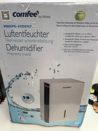 Deumidificatore Comfee 50L