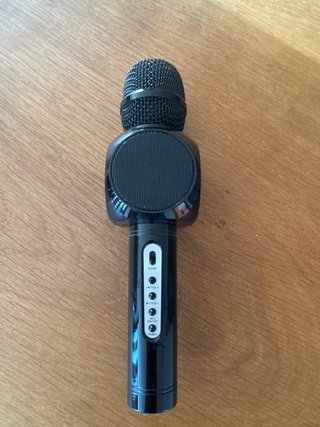 Micrófono Karaoke Portátil Negro