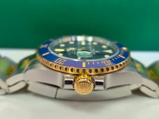 Rolex Submariner Oro y Acero Azul