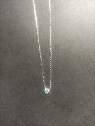 Collar corto Agatha Paris Plata Turquesa