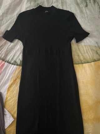 Vestidos Talla L Negro y Gris