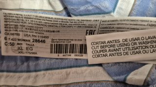 Vestido Verano Rayas Azul Blanco