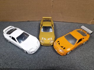 Lote 3 coches Fast & Furious Supra