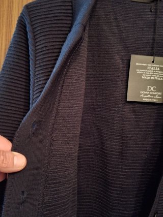 Cardigan DC Donna Comfort Nero Taglia S