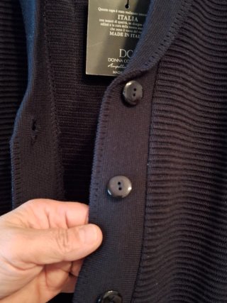 Cardigan DC Donna Comfort Nero Taglia S