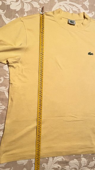 Camiseta Lacoste Amarilla