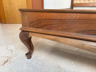Cama Matrimonio Madera Cabecero Acolchado