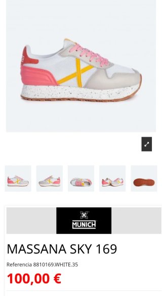 Zapatillas MUNICH Talla 40