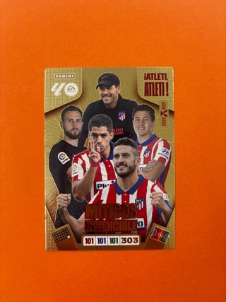 Laliga card atleti panini 2026 miticos invencible