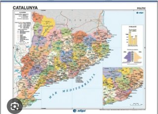 Mapa Político de Catalunya