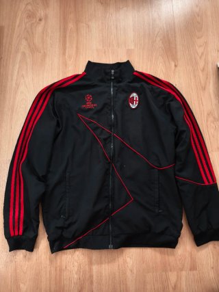 Chándal Retro AC Milan Adidas Negro/Rojo