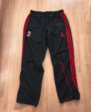 Chándal Retro AC Milan Adidas Negro/Rojo