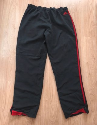 Chándal Retro AC Milan Adidas Negro/Rojo