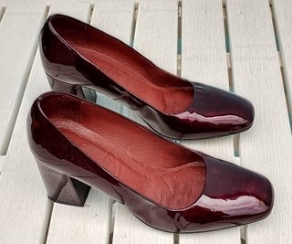 Zapatos Hispanitas Vino Tinto Talla 39