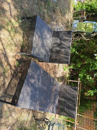 Conjunto 3 piezas: 2 tumbonas y 1 sillón Rata