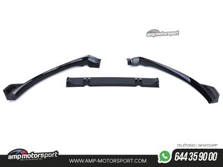 SPOILER DELANTERO PARA AUDI A5 8T 2011-2016 NEGRO BRILLO