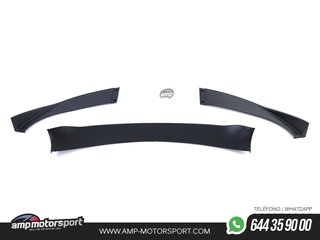SPOILER DELANTERO PARA BMW SERIE 5 E60/61 2003-2010 NEGRO MATE