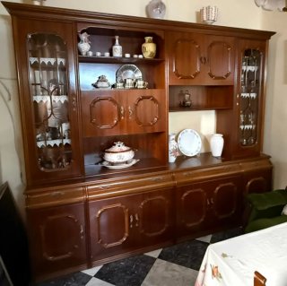Mueble Bar Madera y Cristal (ESCUCHO OFERTAS!!)