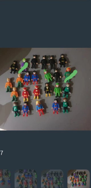 Figuras DC Superhéroes Kinder Sorpresa
