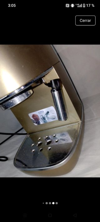 Cafetera para piezas o reparación