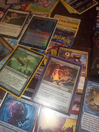 Collezione Carte Pokemon Magic + Box Star Wars tcg
