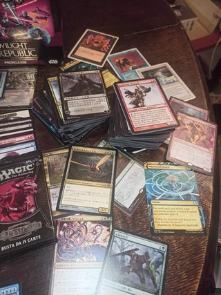 Collezione Carte Pokemon Magic + Box Star Wars tcg