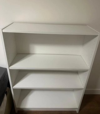 Librería Billy blanca 80x28x106 cm