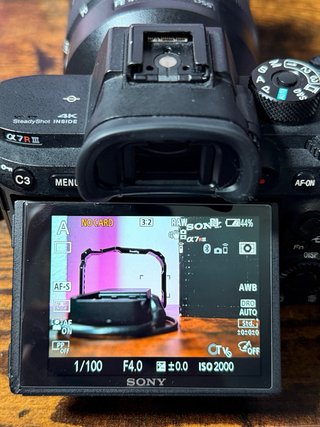 Sony A7RIII Cámara Profesional