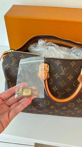 Louis Vuitton Speedy 40 Marrón