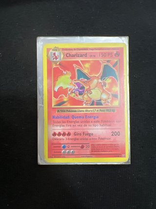 Carta Pokémon Charizard LV.76