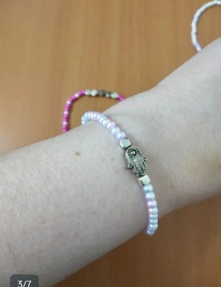 Lote 4 pulseras elásticas de 19,5 cm