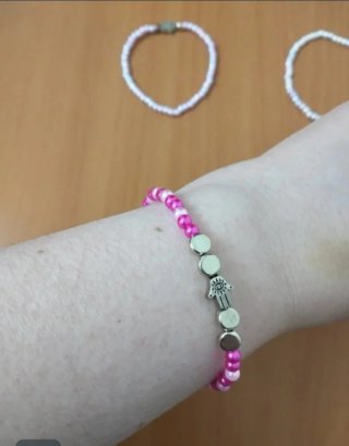 Lote 4 pulseras elásticas de 19,5 cm
