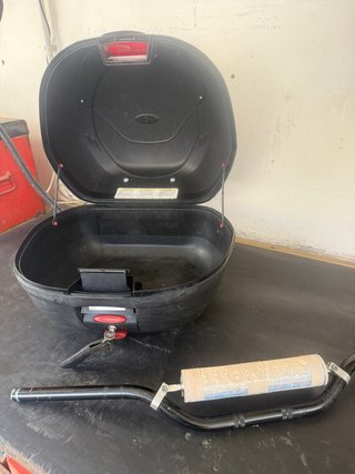 Bauletto e manubrio Honda
