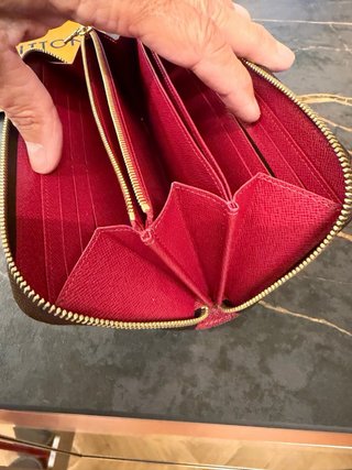 Cartera Louis Vuitton Monogram Marrón