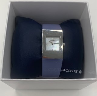 Reloj Lacoste Señora Acero Correa Malva