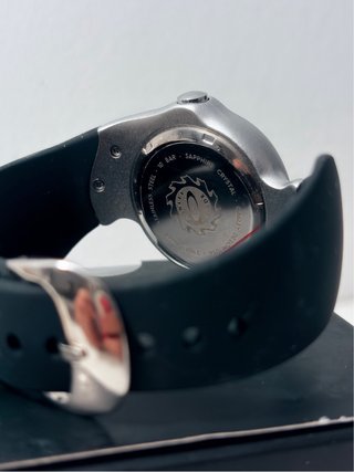 Reloj Oakley Crush Naranja y Plateado