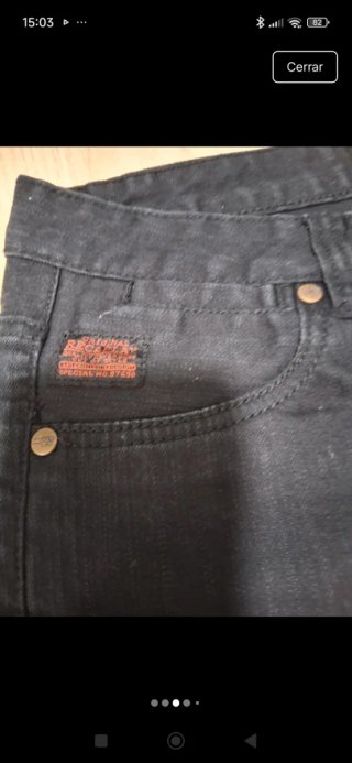 Pantalón R&P URBAN Negro Talla 40